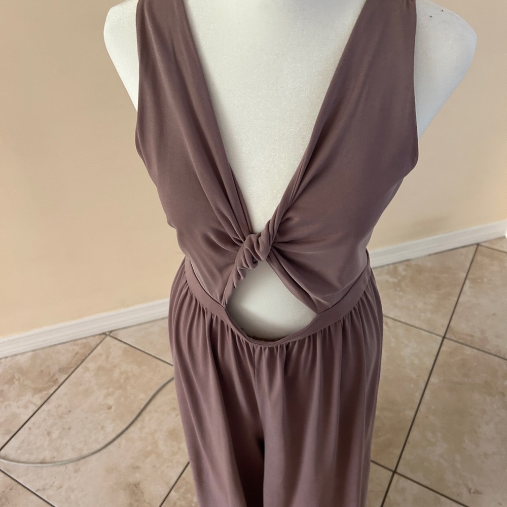 Silence + Noise Mauve Jumpsuit